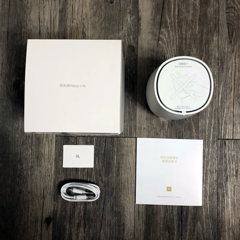 Xiaomi HL Портативный USB мини увлажнитель воздуха тихий Арома воздуха ароматерапия диффузор тумана 7 светильник цвета для дома и офиса