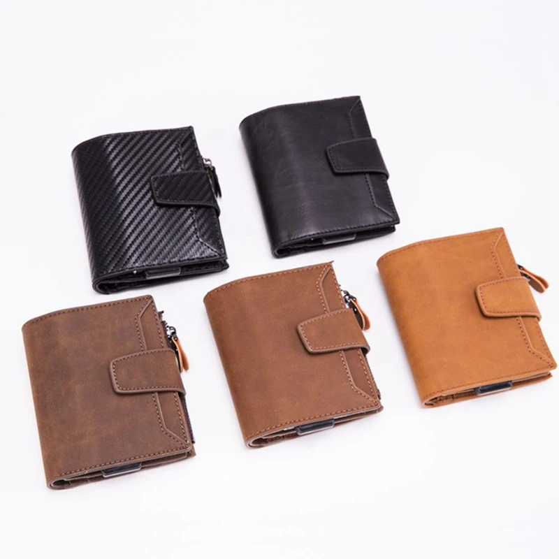 Женские и мужские многофункциональные RFID кошельки ID держатель для банковской