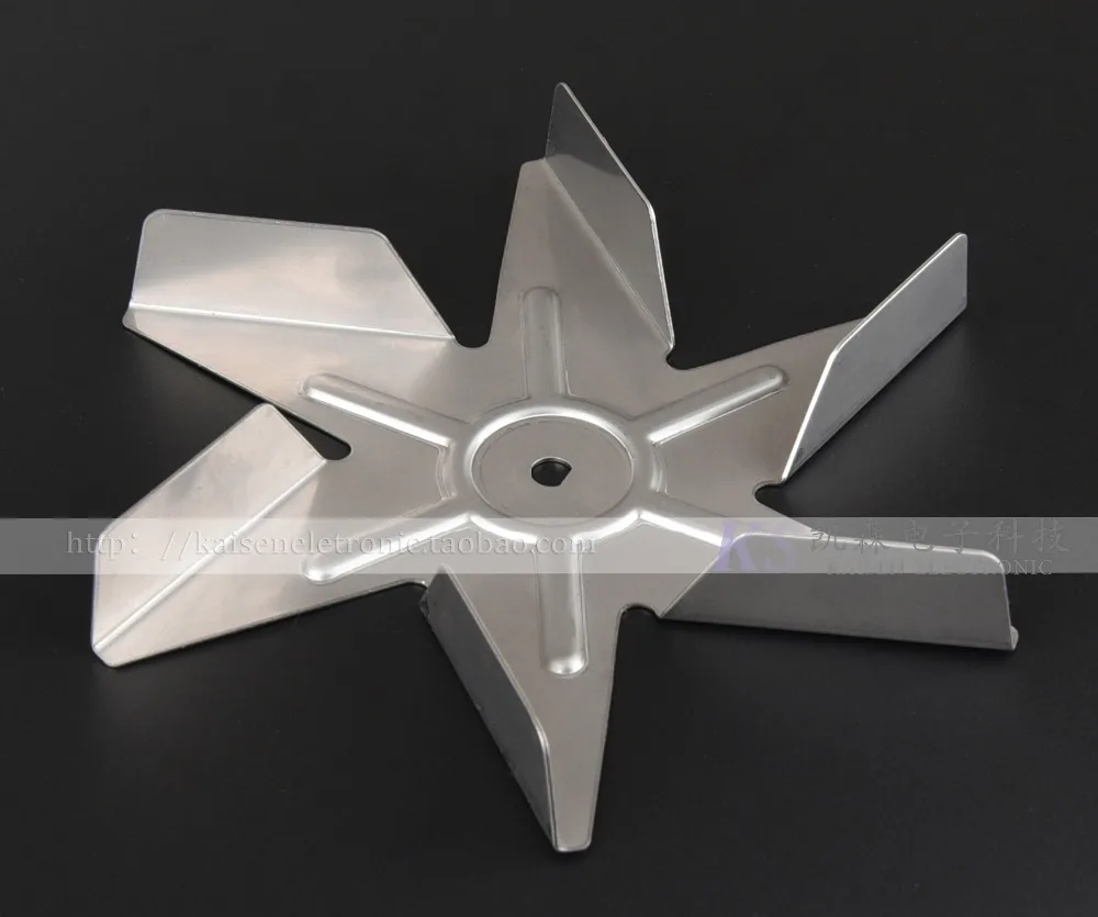 Двухкомпонентный высокотемпературный вентилятор диаметр 150 мм шестилистный 300