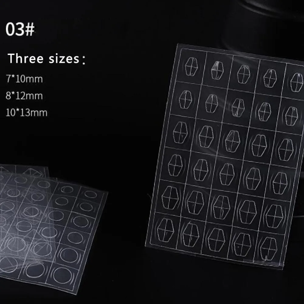 Прозрачные формы для ногтей полное покрытие быстро строительный гель форма