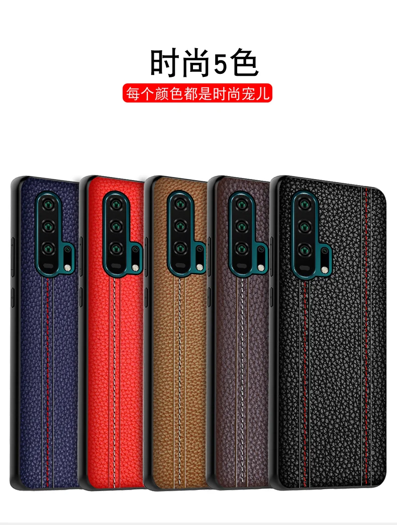 Роскошный чехол ручной работы для huawei Honor 20, топ из натуральной кожи, аксессуары для телефонов, защитный чехол для huawei Honor 20 Pro