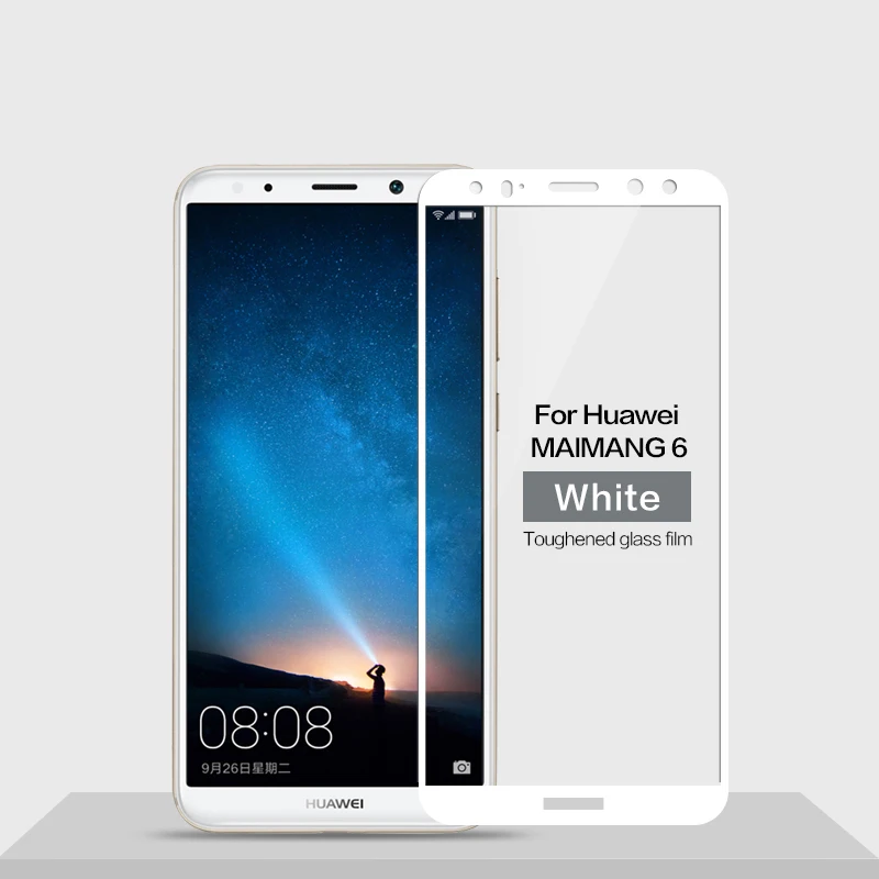2 шт. закаленное стекло с полным покрытием для Huawei Nova 2i защитная пленка экрана