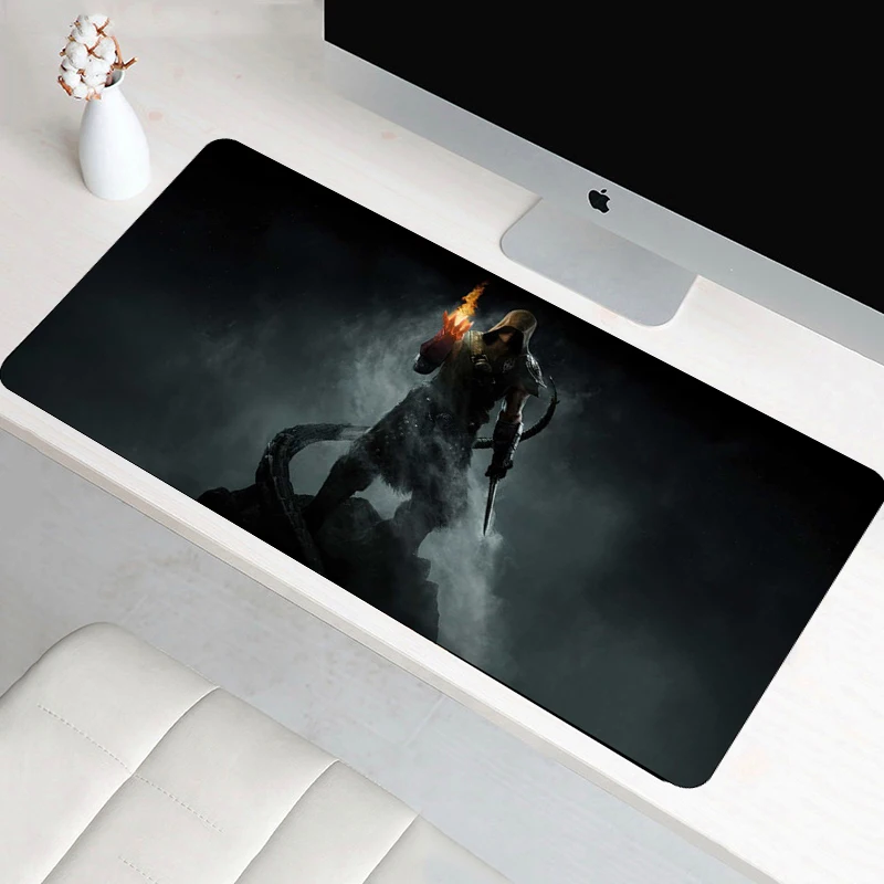 Большой коврик для мыши skyrim 80x40 см большой Настольный пожилых свитки защитный