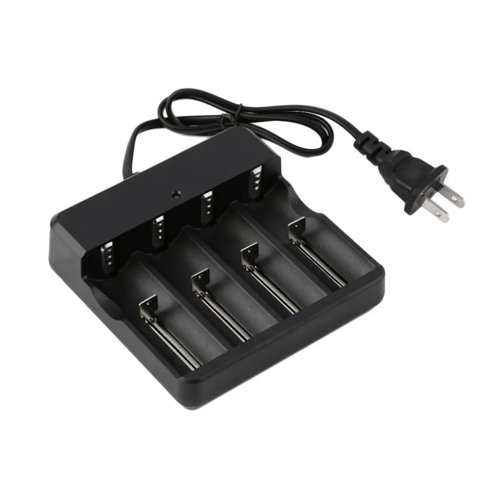 18650 3 7 V 9800mAh ионная аккумуляторная батарея Iithium 4 шт + проводное зарядное