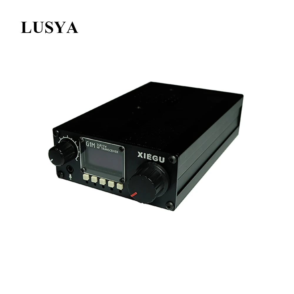 Lusya XIEGU G1M 5 Вт 0,5-30 МГц многодиапазонный QRP КВ трансивер коротковолновый портативный Радиоприемник SSB CW режим T0613