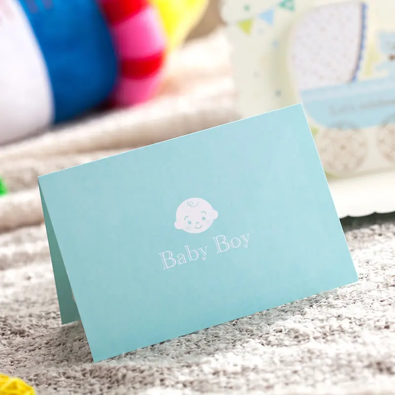 Персонализированные Baby Shower День рождения малыша партии пригласительный билет