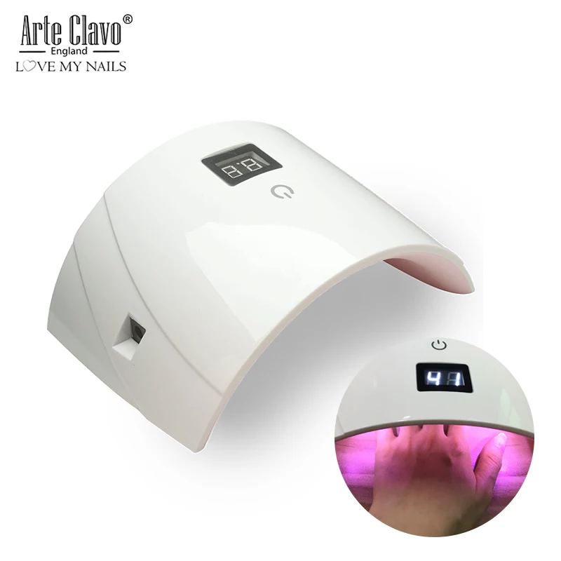 36W Nail Lamp Arte Clavo 36 Вт Nagel УФ лампа Сушилка для ногтей Светодиодный лампа для маникюра гель лак для ногтей сушильная машина 30S 60S таймер Гибридный гвоздь светильник - Цвет: 36W Nail Lamp
