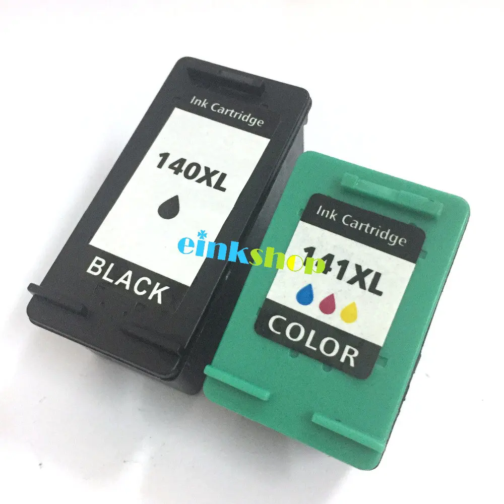 Картридж для принтера HP 140xl 140 141 141xl Photosmart C4583 C4283 C4483 hp c5283 D5363 D4263|ink cartridge|replacement