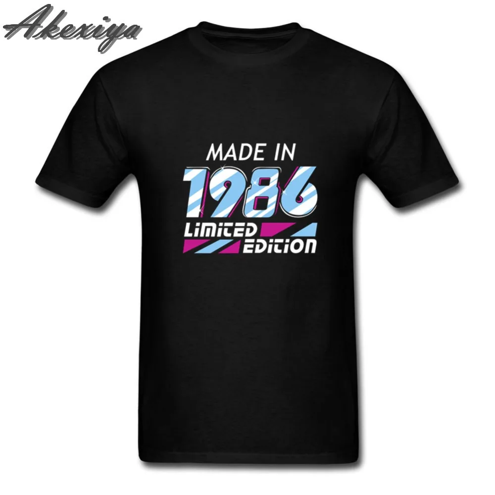 Мода сделано в 1986 году все оригинальные части 32 подарок на день рождения футболка