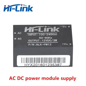 isolated ac dc converter 90-264VAC to 12 Voltage automation adapter HLK-PM12