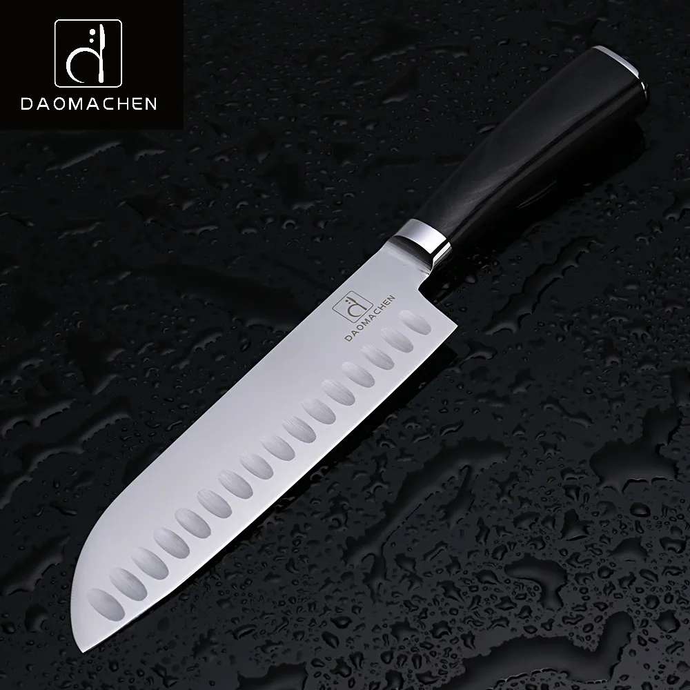 

DAOMAOCHEN kitchen knives slicing knives 7 inch high quality steel chef's knife Japanese knife color wood handle kitchen tools