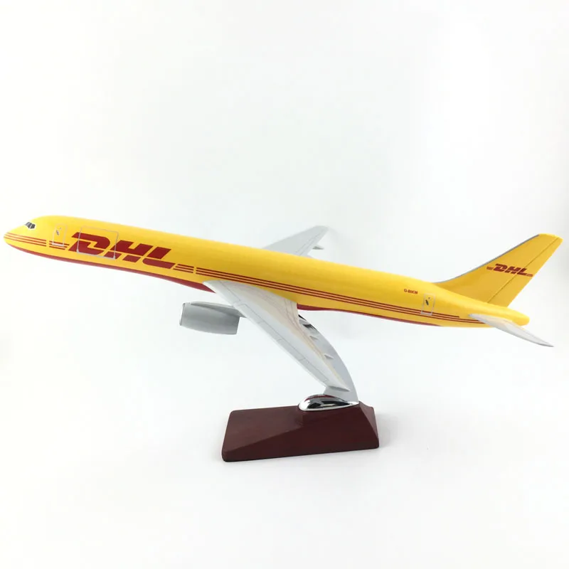 Воздушный DHL пассажирские 45-47 см 757 авиакомпаний модель самолета игрушки для