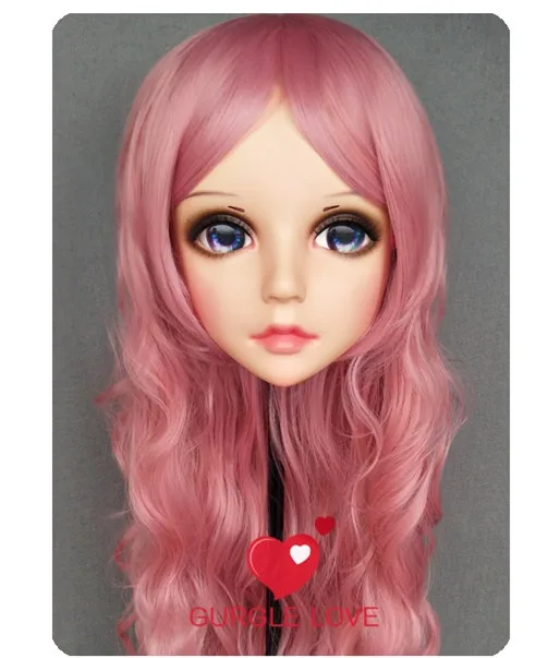 

(NEW-108) Female Male Mask Realistic Silicone Masks Halloween Party BJD Baby Doll Crossdress Japan Kigurumi Mask Anime Cosplay