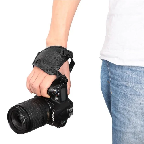 EMS DHL SLR/DSLR камера кожаная ручка для Canon 650D 70D 7D 5D2 5D3 Nikon D750 D600 Sony Olympus наручный