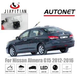 Камера заднего вида JIAYITIAN для Nissan Almera G15 G11 2012  2018, камера заднего вида с ccdночным видениемномерным знаком