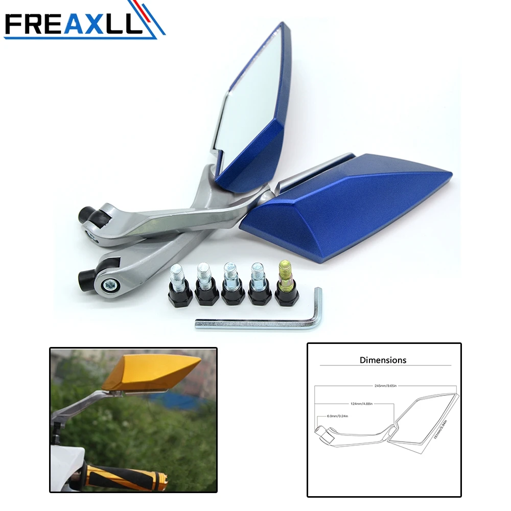 Аксессуары для мотоцикла FREAXLL мотоциклетные зеркала заднего вида боковые
