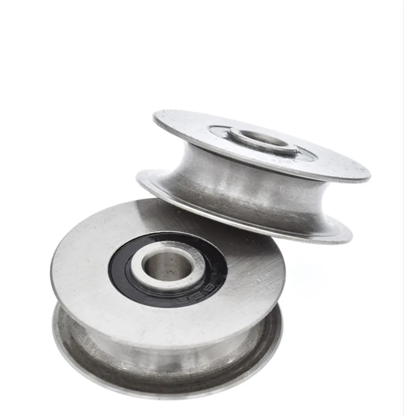 Ролик/направляющее колесо Проволочный Трос диаметром 1 см 2 шт. 8*40*12 мм |