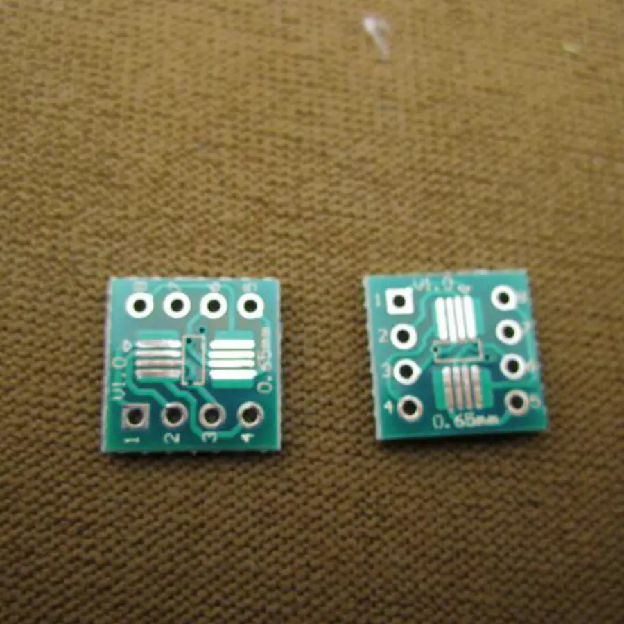10x SOP8 SSOP8 TSSOP8 to DIP8 Interposer Moudle PCB Board Adapter Plate 10PCS 30641 | Электронные компоненты и