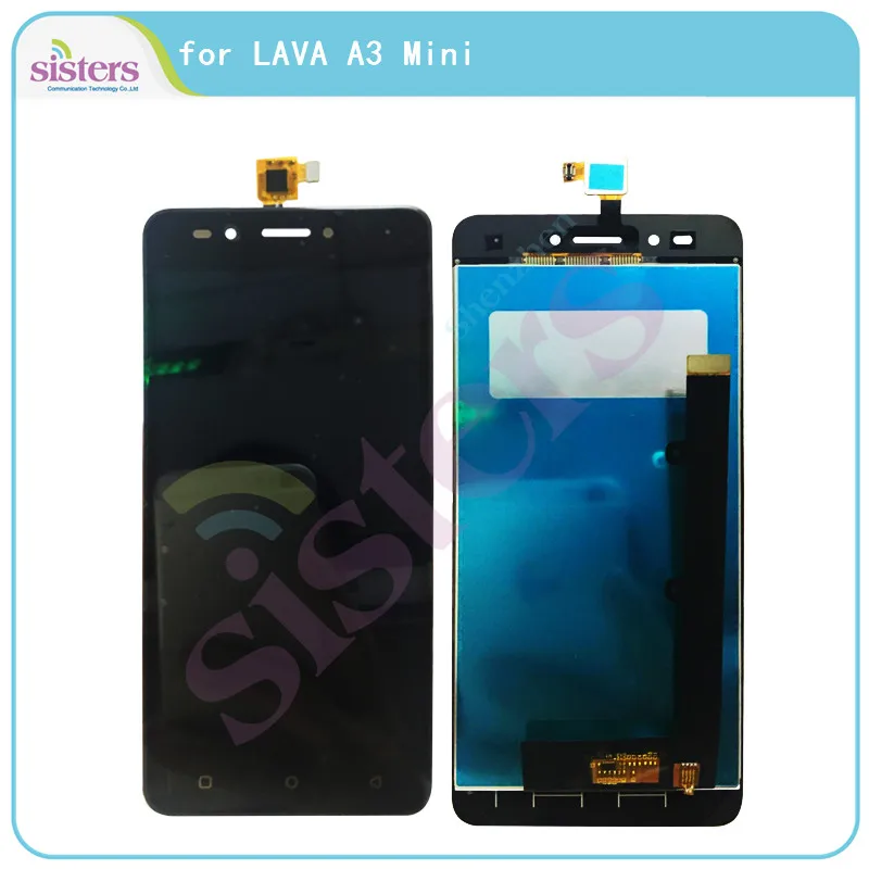 ЖК для LAVA A3 мини ЖК-экран ЖК-дисплей для LAVA A3 мини сенсорный экран дигитайзер телефон запасная часть тест