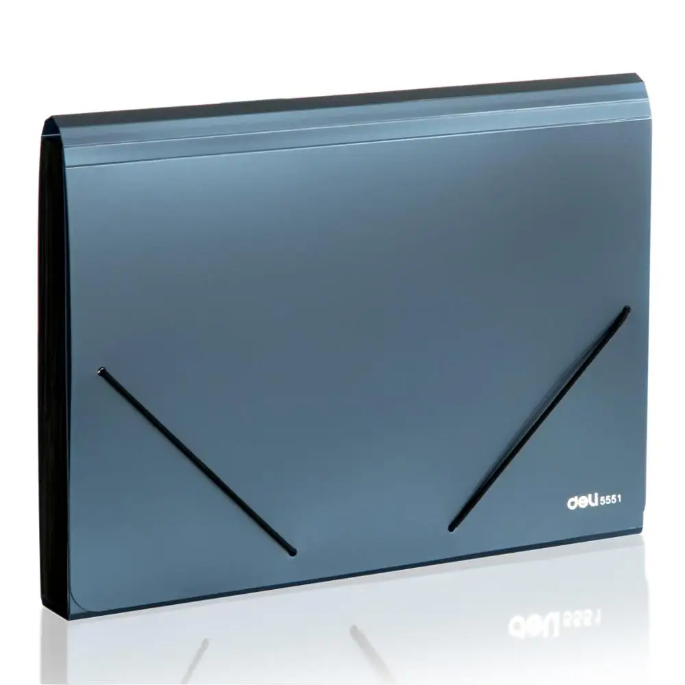 1pcs 5551 multi-storey file bag organ 12 lattice A4 files collating the package multi-function data | Канцтовары для офиса и