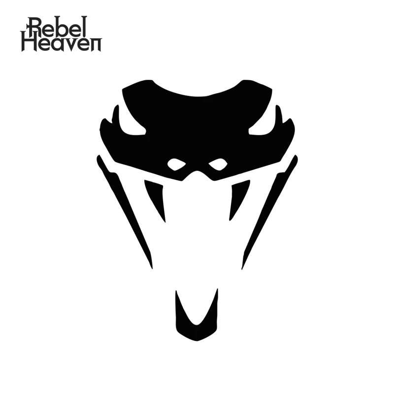 Rebel Heaven забавные автомобильные наклейки и Переводные картинки со змеиной головой