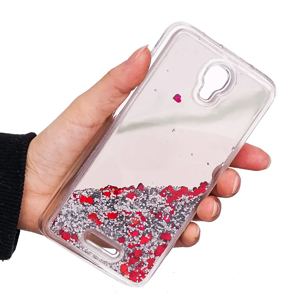 Mirror Flash Star Case for Alcatel One Touch Pixi 4 5.0'' 3G Dual 5010D 5010X OT-5010D OT-5010X Liquid Quicksand Silicone Cover |