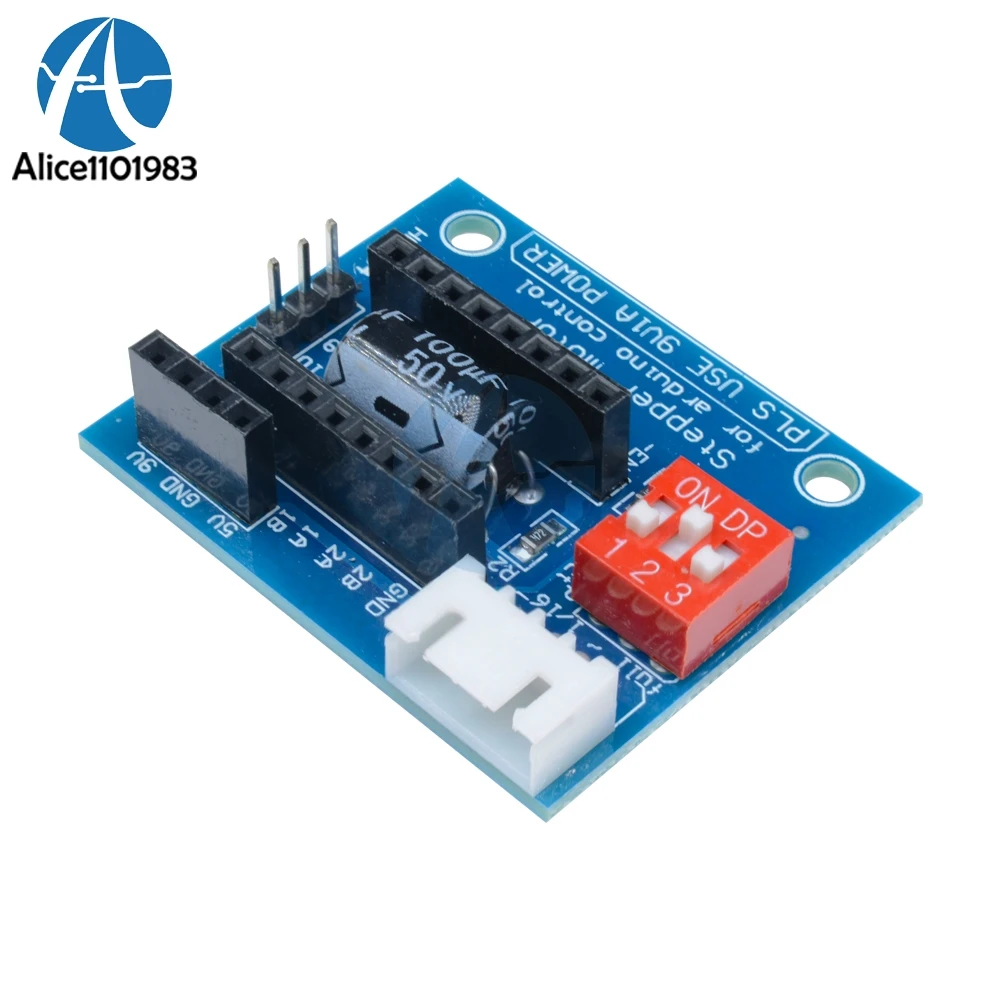 3D-принтер A4988 DRV8825 шаговый двигатель драйвер панели управления V1.1 активный