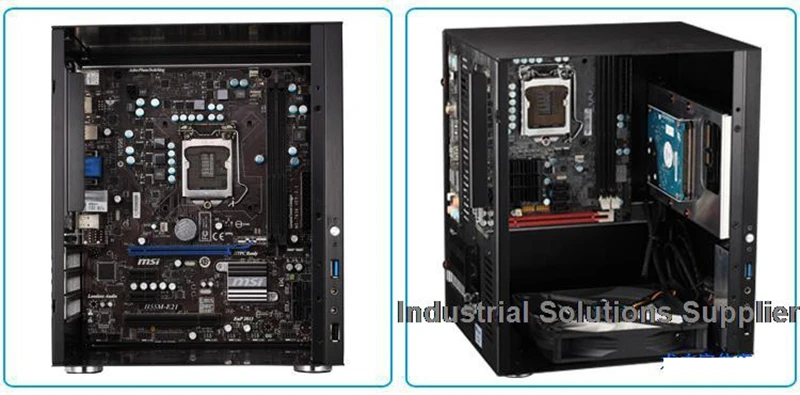 C2 JONSBO MINI ITX MATX компьютер маленький алюминиевый корпус USB3.0 V3
