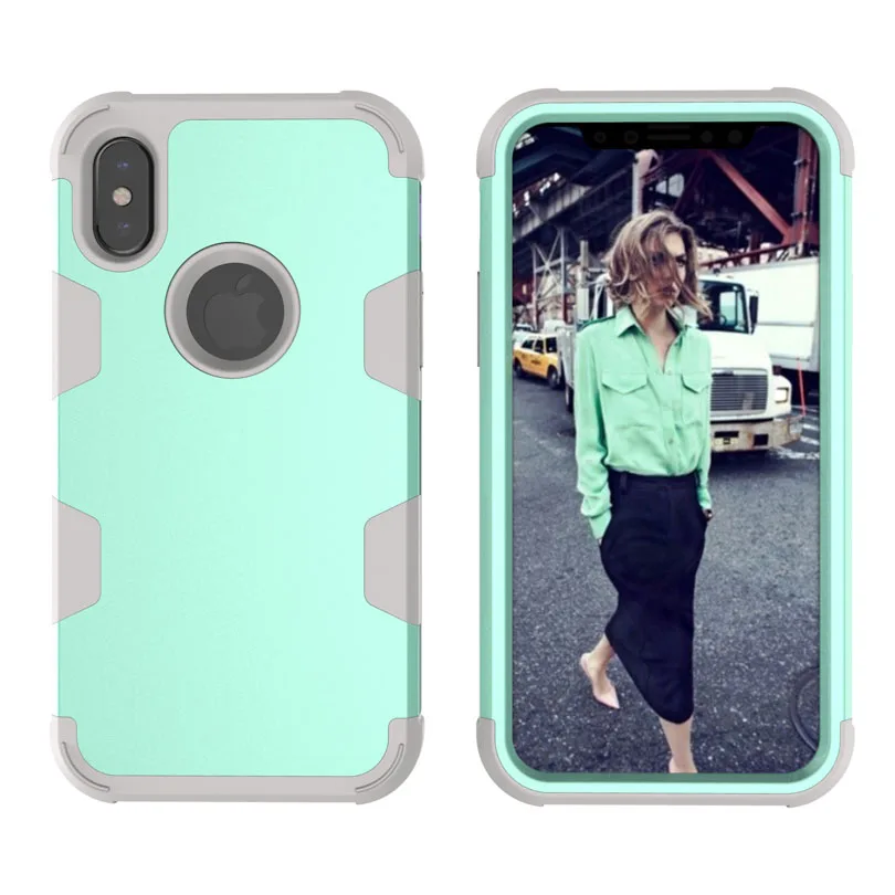 Сверхмощный ударопрочный чехол для IPhone 11 Pro Max X XS XR 8 7 6 6S Plus TPU+ PC Гибридный чехол для телефона IPX03