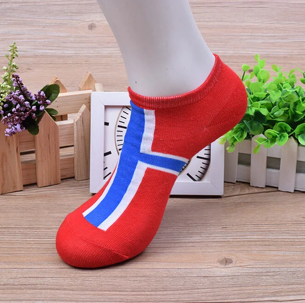 10 пар/лот модные новые мужские носки из полиэстера с национальным флагом