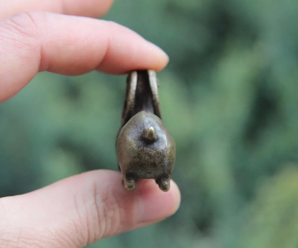 Статуэтка фэн-шуй из чистой бронзы 5 см | Дом и сад