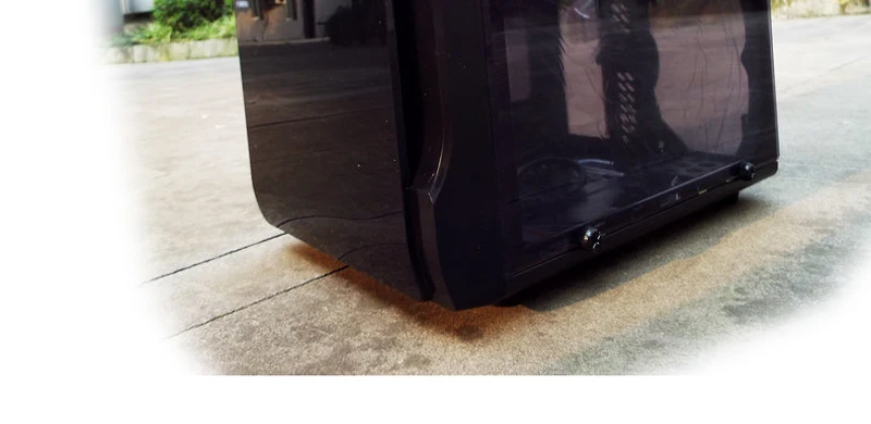 Мини шасси для HTPC мини шасси Мини ПК Чехол настольный ПК чехол поддержка дискретной графикой MicroATX источник питания