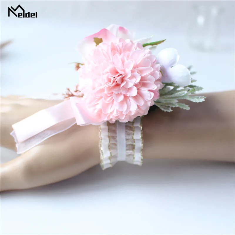 Meldel Corsage Мужская Свадебная простая булавка с отворотом бутоньерка для невесты на