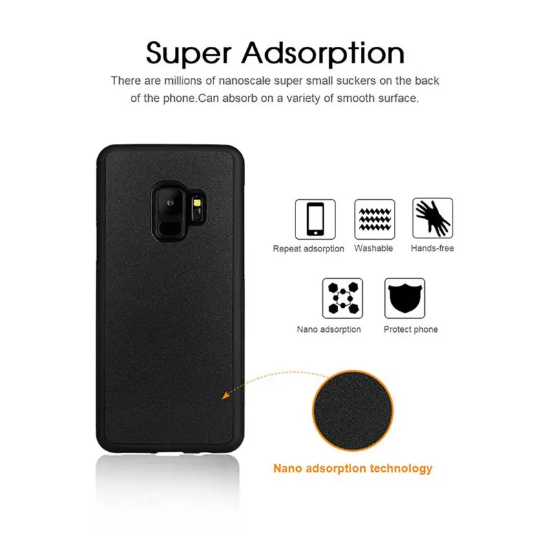 Антигравитационный чехол для телефона Galaxy S9 Plus антигравитационный волшебный
