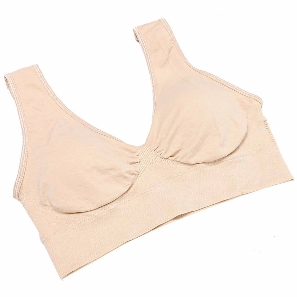 Ekouaer Women Nursing Bra Seamless Wire Free Underwear Padded Basic Thin Mother Size M L XL Black And Nude | Женская одежда