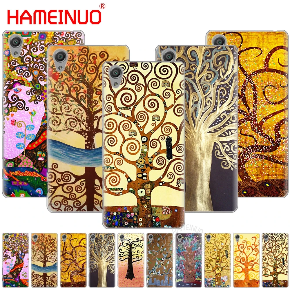 HAMEINUO Gustav Klimt чехол с деревом жизни для телефона sony xperia C6 XA1 XA2 XA ULTRA X XP L1 L2 compact XR/XZ/XZS