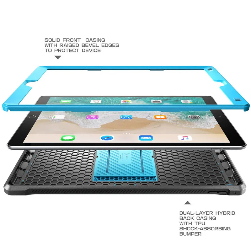 Для ipad Pro 12,9 чехол SUP чехол UB PRO сверхпрочный чехол с полным корпусом без встроенной защитной пленки, не подходит для версии