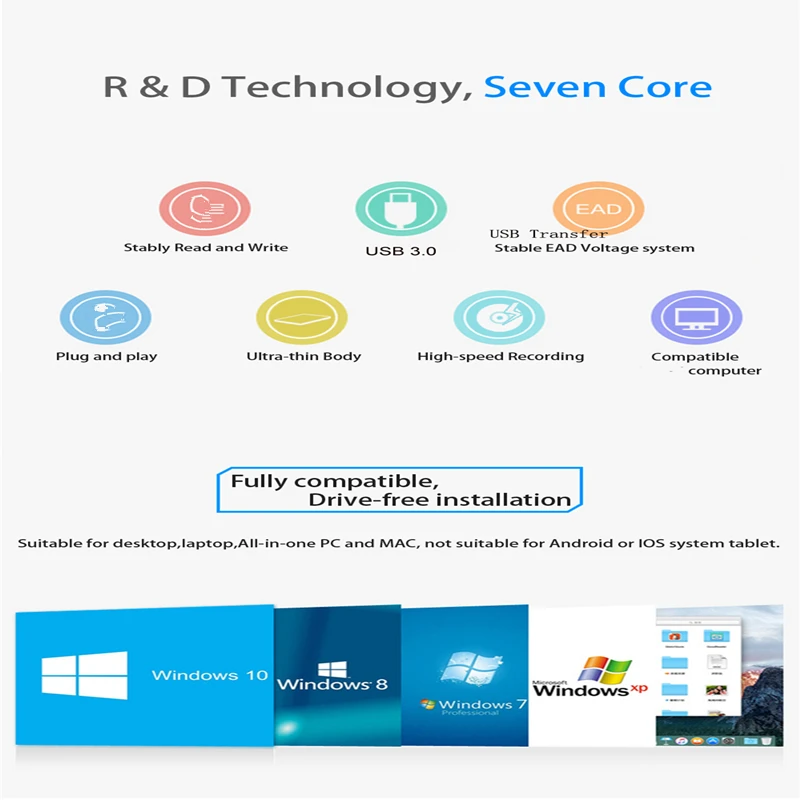 KuWFi USB 3 0 внешний слот в нагрузке CD DVD RW оптический привод горелки Superdrive для