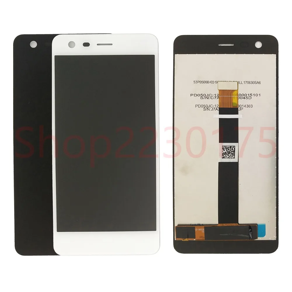 ЖК дисплей для Nokia 2 TA 1029 DS дигитайзер сенсорного экрана в сборе запасные части|touch