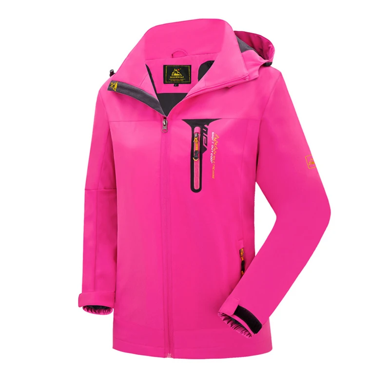 Мужская и женская куртка большого размера для кемпинга горного туризма рыбы