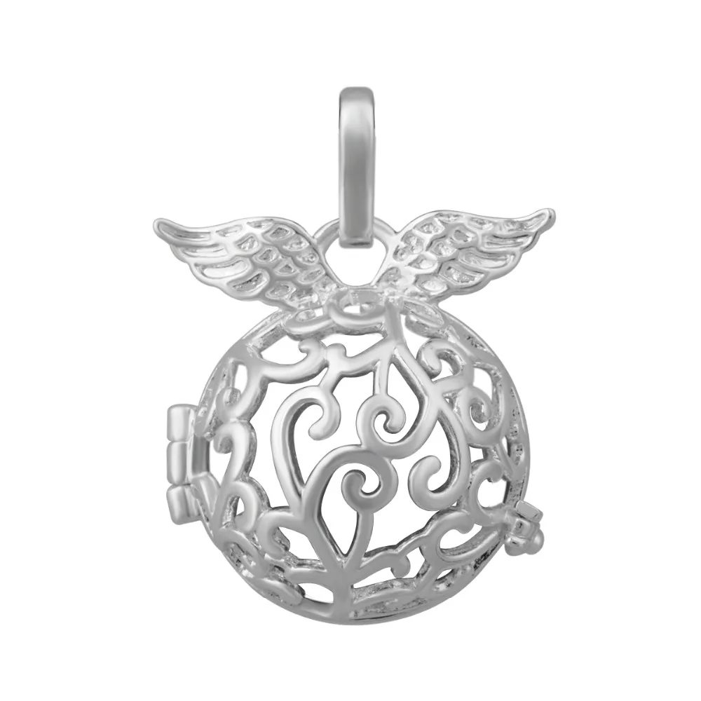 Медная подвеска EUDORA K106N18 в виде крыла абонента 18 мм|mexican bola|angel callermexican bola necklace |