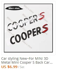 1 шт. автомобильный Стайлинг clubman countryman F55 F54 R60 R61 ect для mini cooper автомобильные чашки подстаканники бульдог автомобильные наклейки