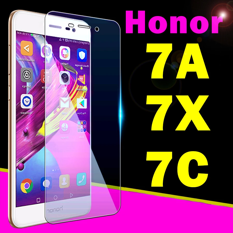Защитное стекло для huawei honor 7a 7 a 7c c 7apro 7cpro|Защитные стёкла и плёнки телефонов| |