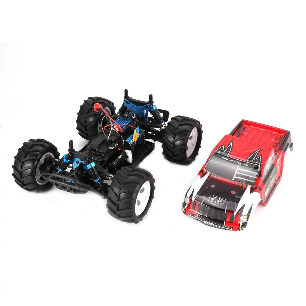 ZD rc гоночный автомобиль MT-16 1/16 Масштаб 2,4 г 40 км/ч высокоскоростной бесщеточный внедорожный грузовик большие колеса Bigfoot пульт дистанционного управления автомобиль ребенок подарок