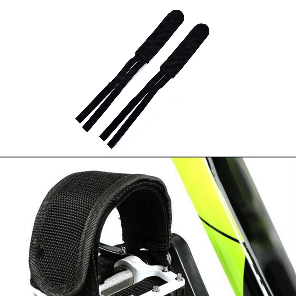 Велосипедные педали с ремнем комплект из 2 антискользящих зубчатых накладок на