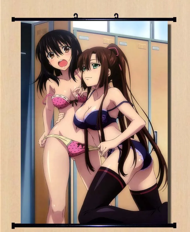 Японская декоративная картина аниме Страйк кровь Kojou Akatsuki Sayaka Kirasaka Yukina Himeragi
