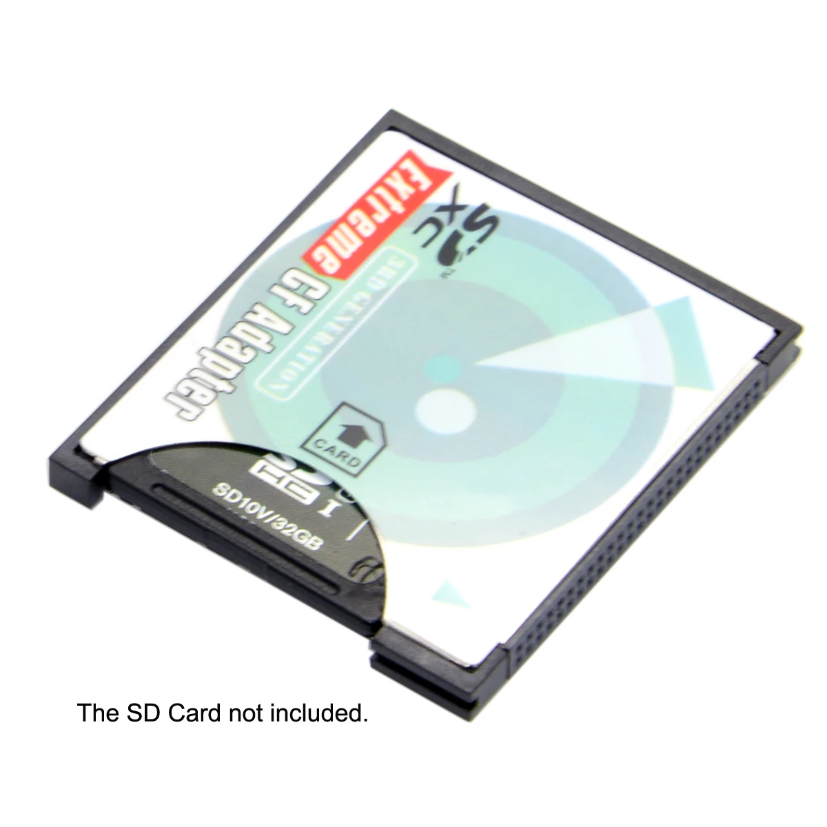 Адаптер для SD-карты памяти SD SDHC SDXC высокоскоростной компактный адаптер карт CF Type I