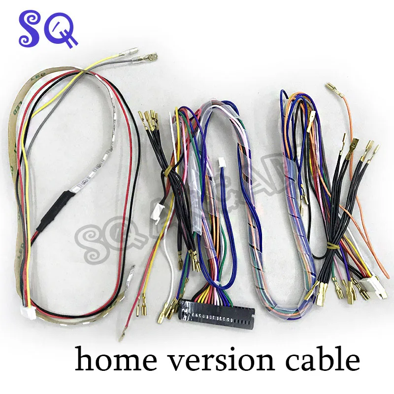 Жгут проводов для Jamma с 5 6 кнопок действия провода Jamma 28 pin с 5 6 кнопок провода для аркадной игровой машины аксессуары для шкафов
