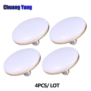 Энергосберегающая светодиодная лампа E27 B22, B22, 4 шт.лот, 220 В, 50 Вт, 60 Вт