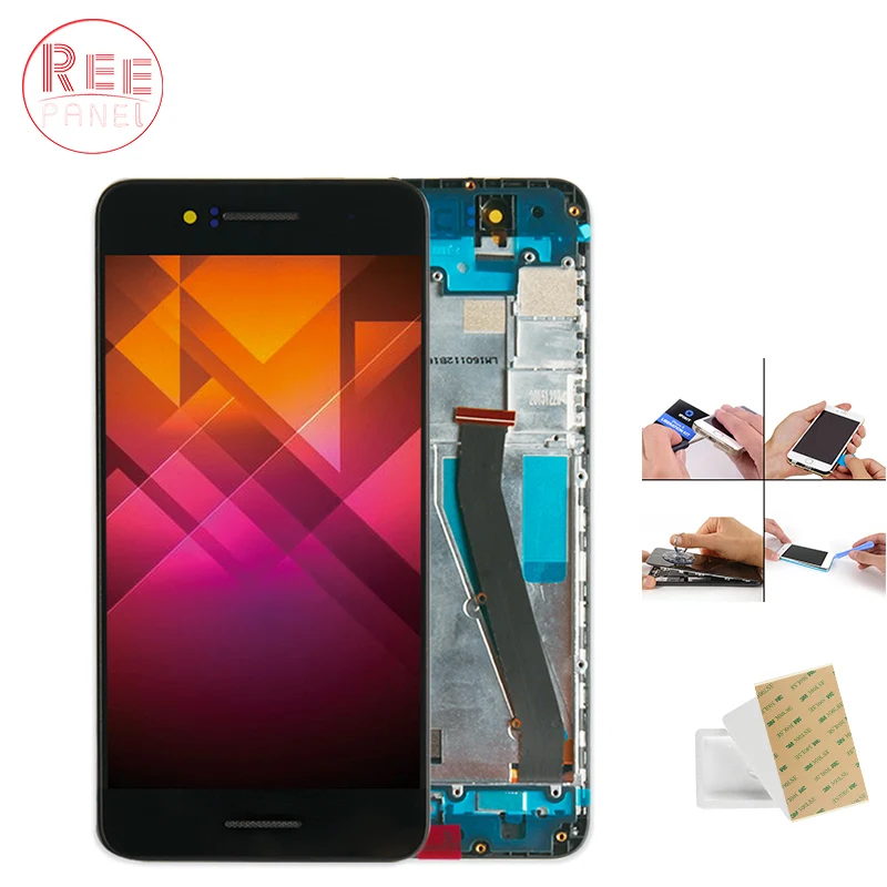 5 ''дисплей для htc Desire 728 дисплей кодирующий преобразователь сенсорного экрана